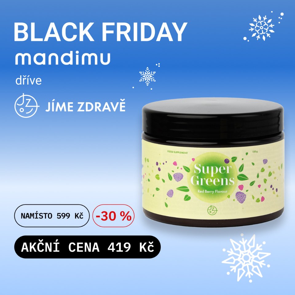 Super greens komplex (příchuť lesní směs)
