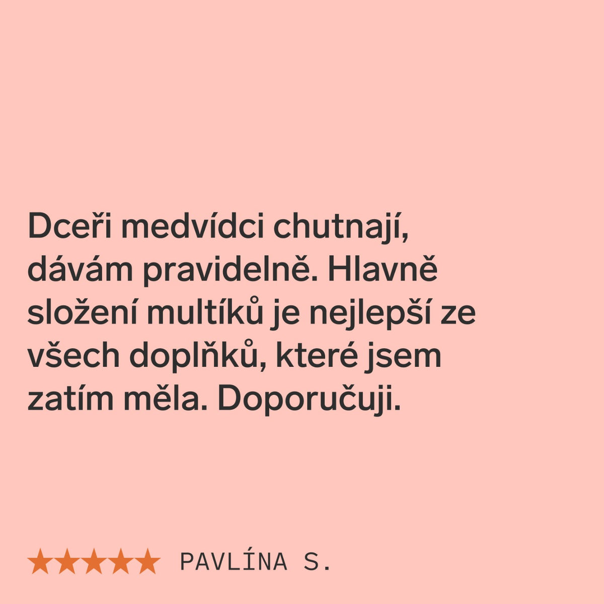 Gumoví multivit. medvídci pro děti 🐻