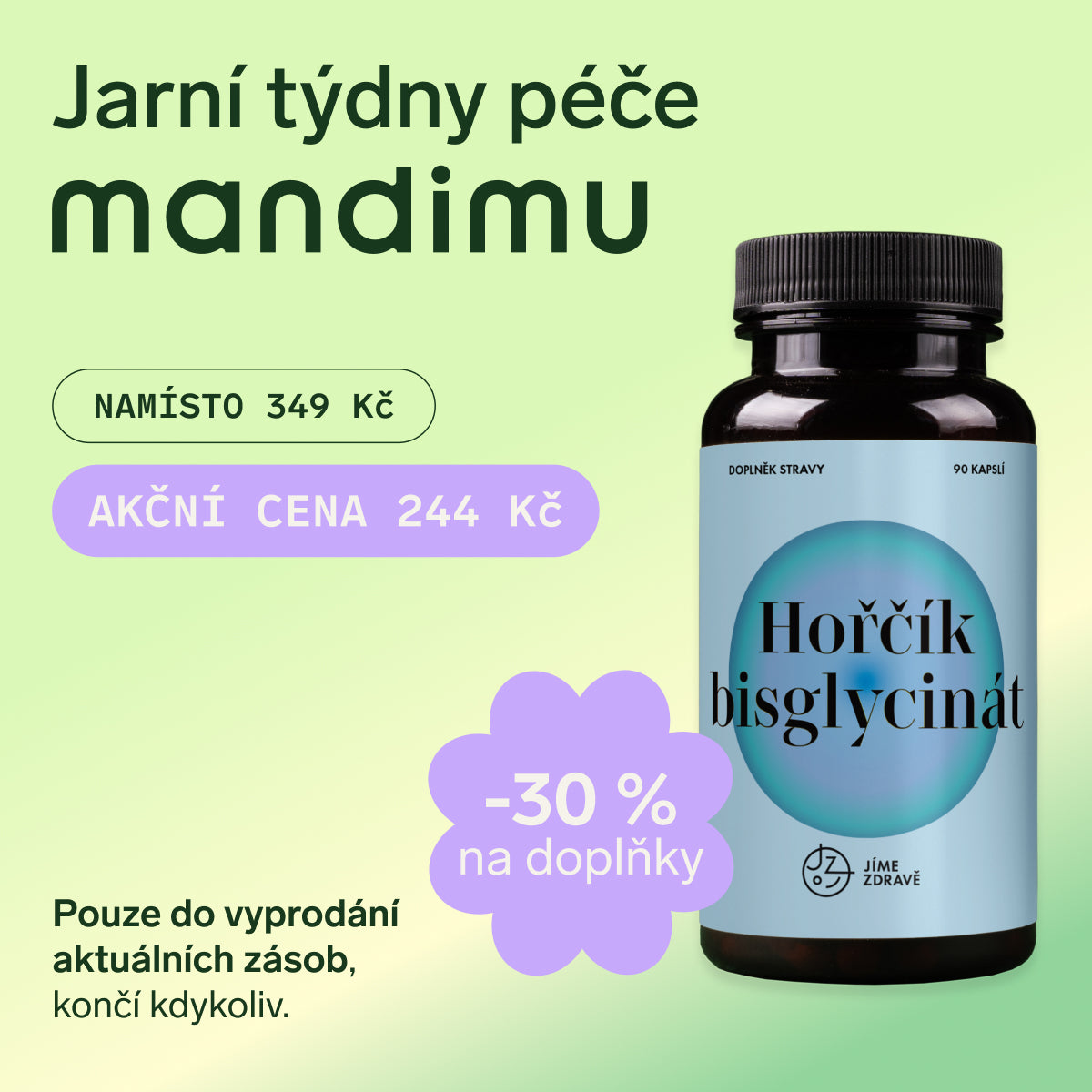 Hořčík bisglycinát (magnesium)