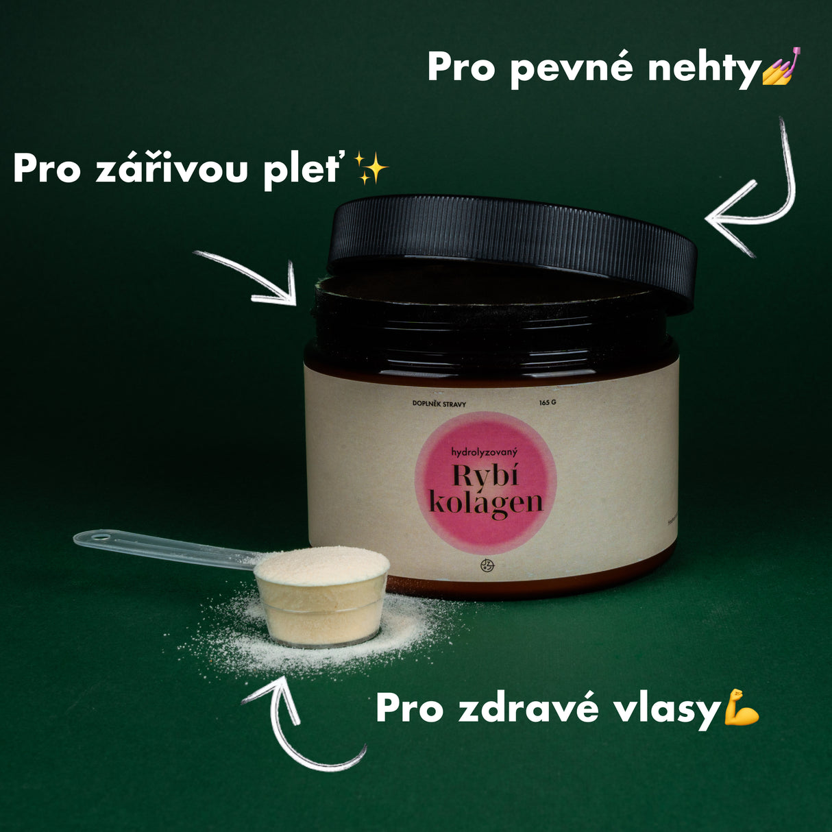 Hydrolyzovaný kolagen (příchuť citron)