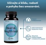 Hořčík bisglycinát (magnesium) 180 kapslí