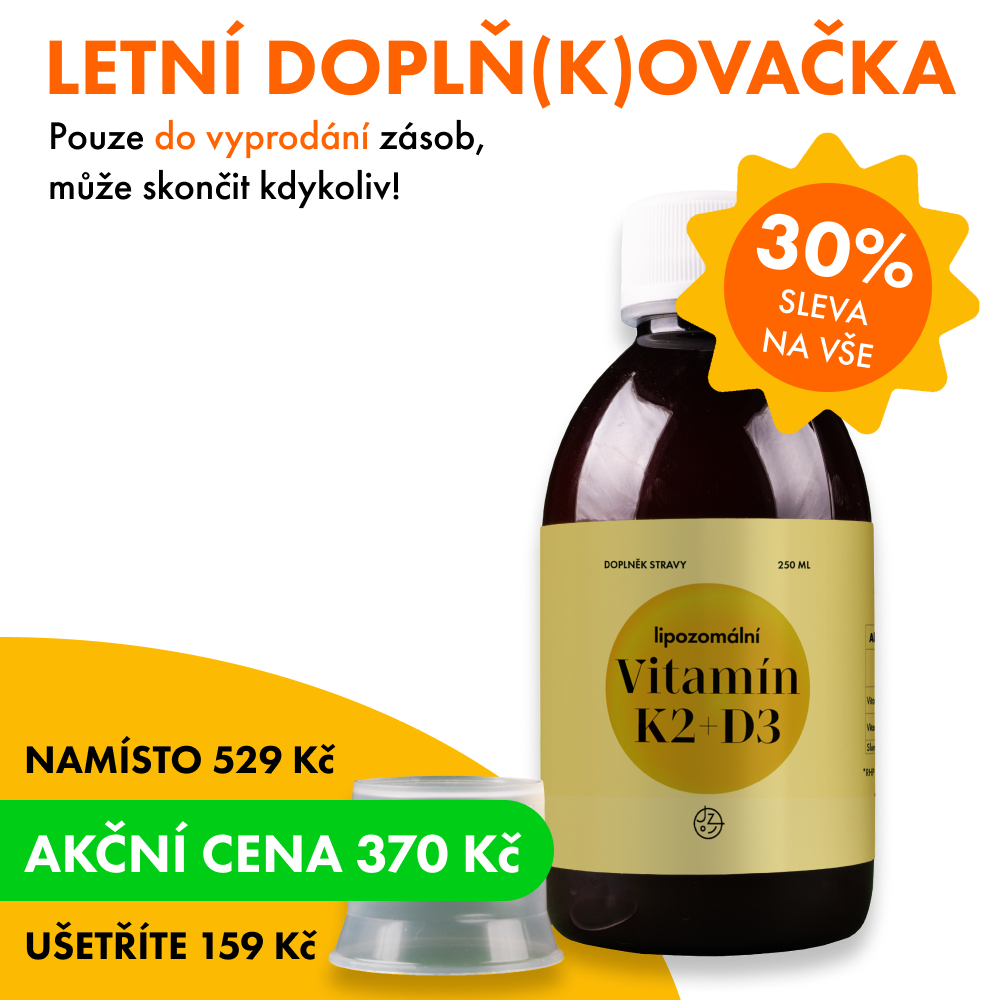 Lipozomální vitamín K2+D3