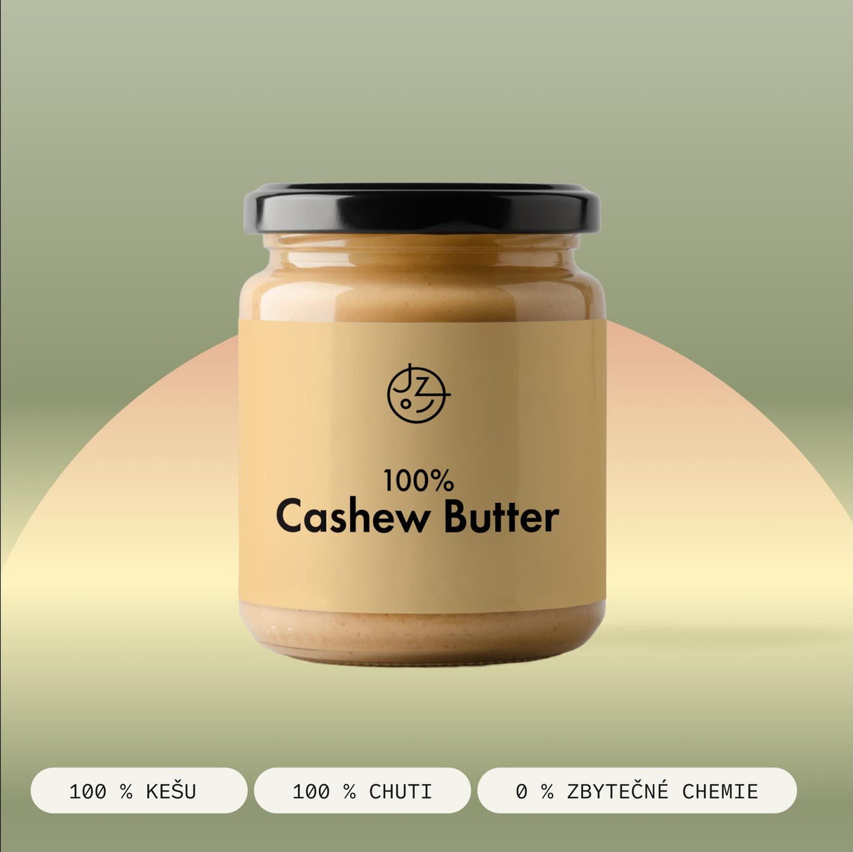 Kešu krém 330 g ve skle (100 % kešu)