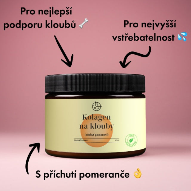 Kolagen na klouby (příchuť pomeranč)