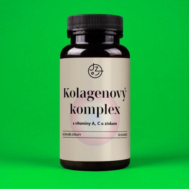 Kolagenový komplex s vitamíny A, C a zinkem (vegetariánský)