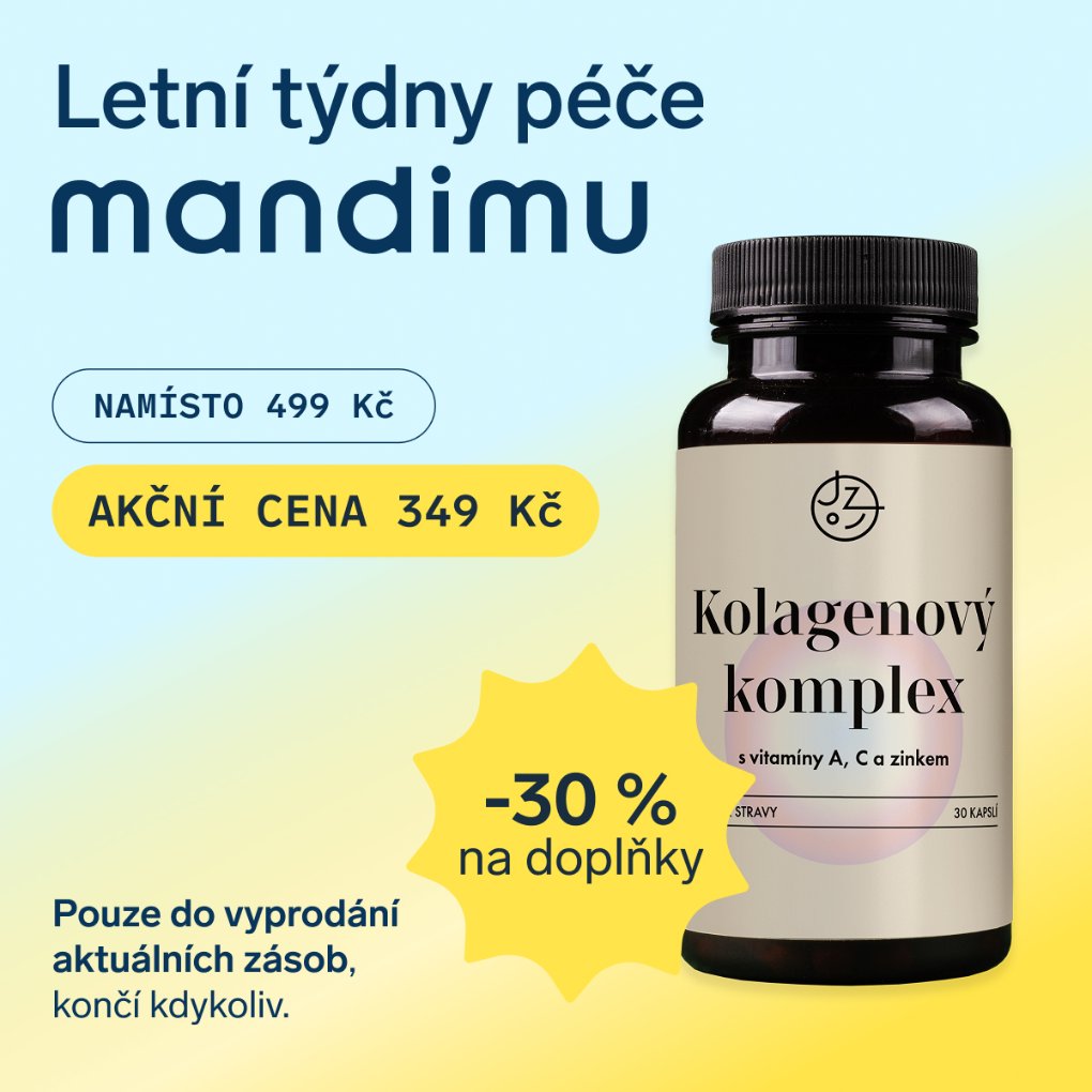 Kolagenový komplex s vitamíny A, C a zinkem (vegetariánský)