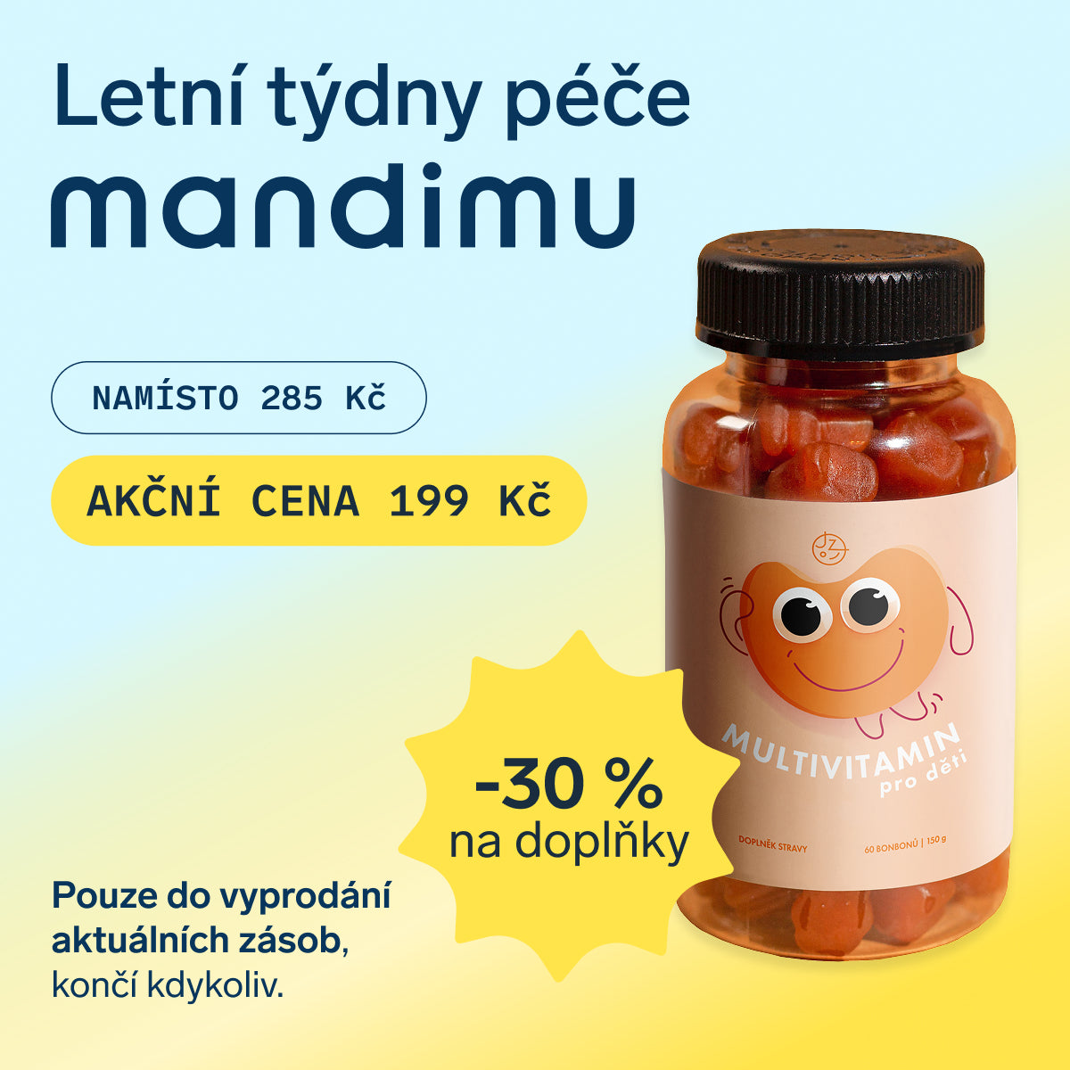 Gumoví multivit. medvídci pro děti 🐻