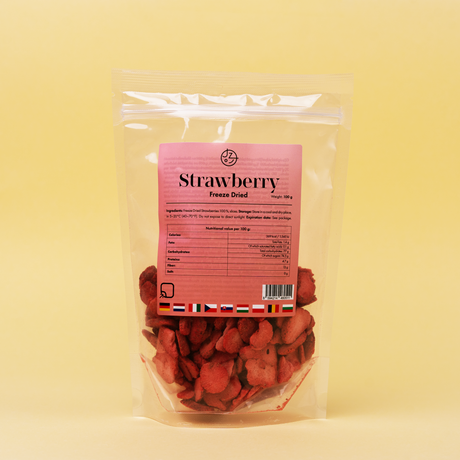 Lyofilizované jahody 🍓 (sušené mrazem) 100 g balení