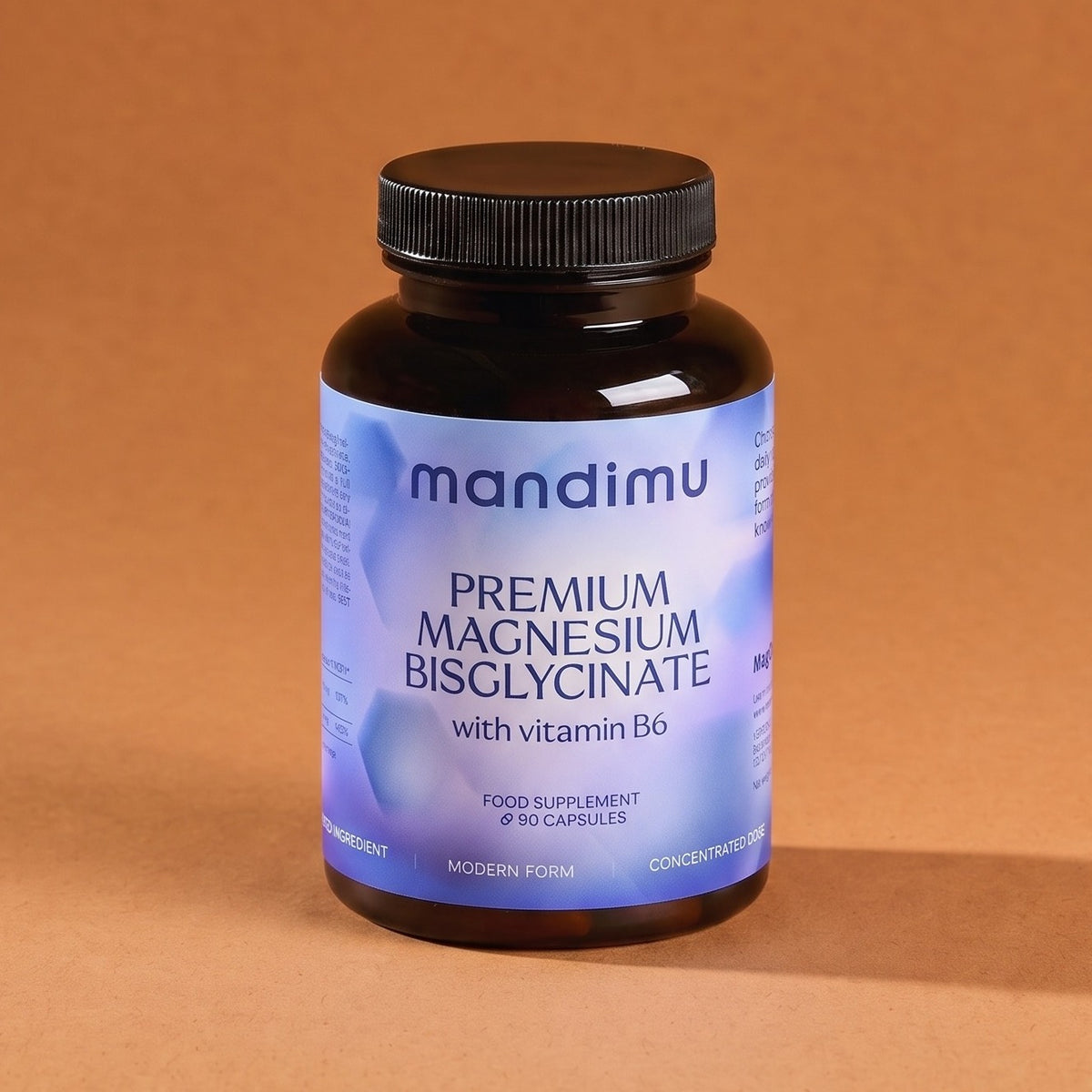 Prémiový hořčík bisglycinát MagChel®️ 1000 mg s vitamínem B6 pro relaxaci (magnesium)