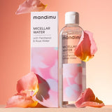 Micelární voda s panthenolem a růžovou vodou 250 ml