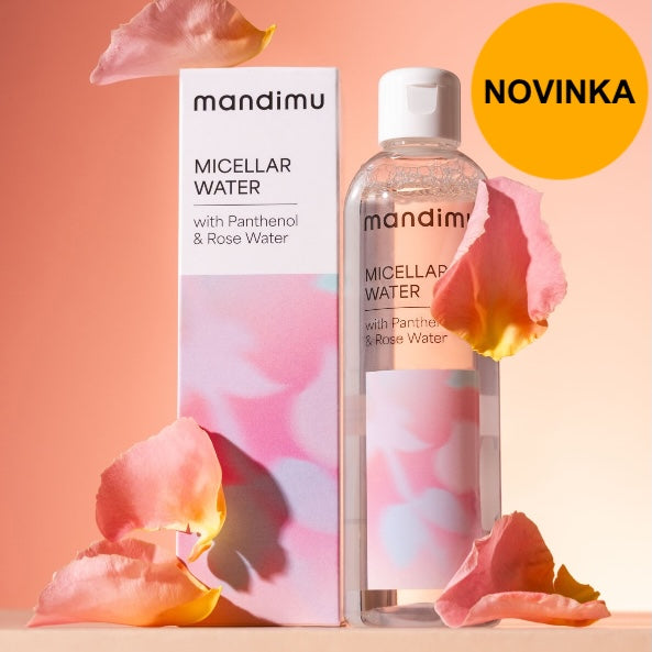 Micelární voda s panthenolem a růžovou vodou 250 ml