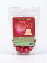 Maliny v bílé čokoládě (lyofilizované) 200 g balení – balení
