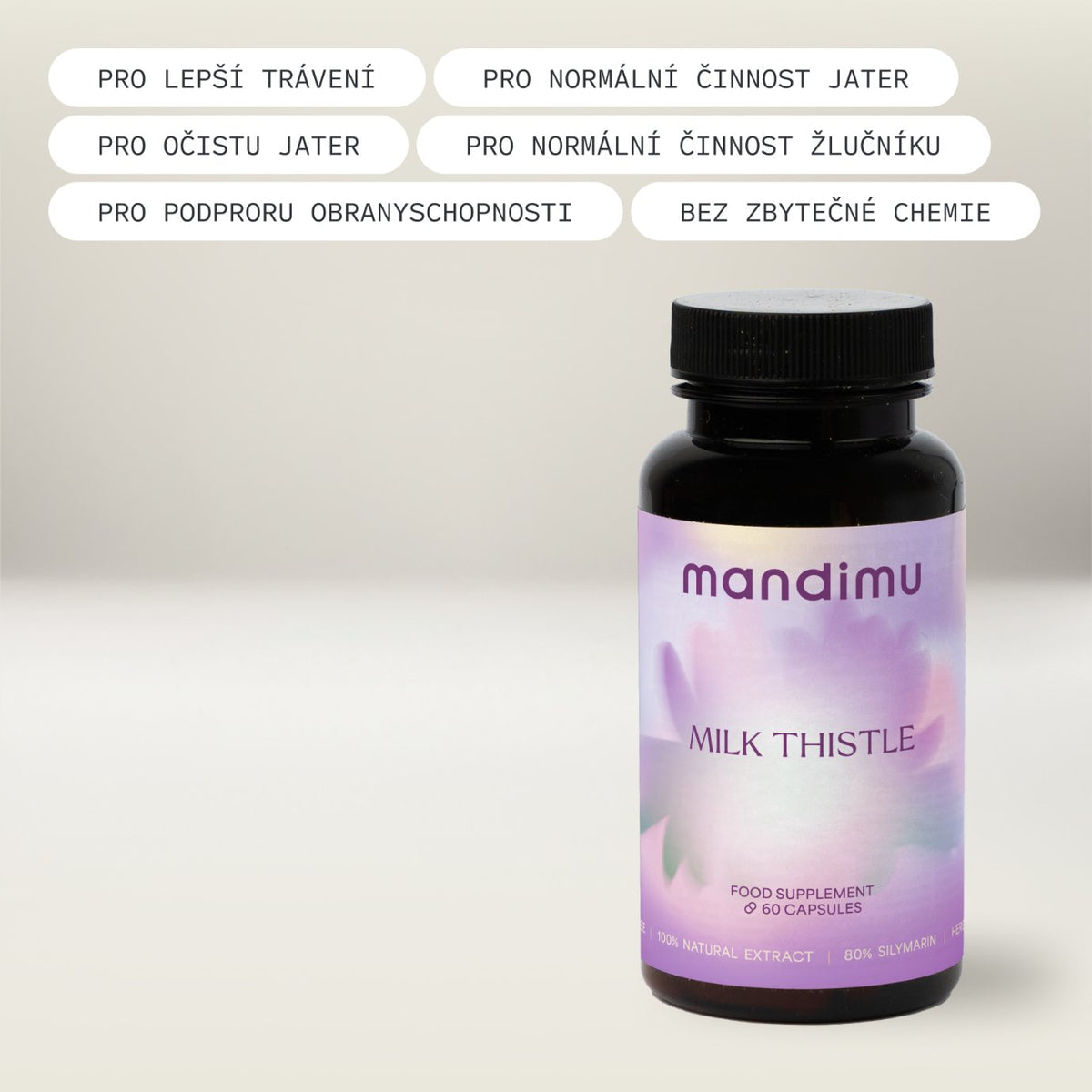 Ostropestřec mariánský (Milk thistle)