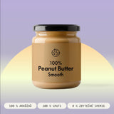 Arašídový krém 330 g ve skle (100 % arašídů)