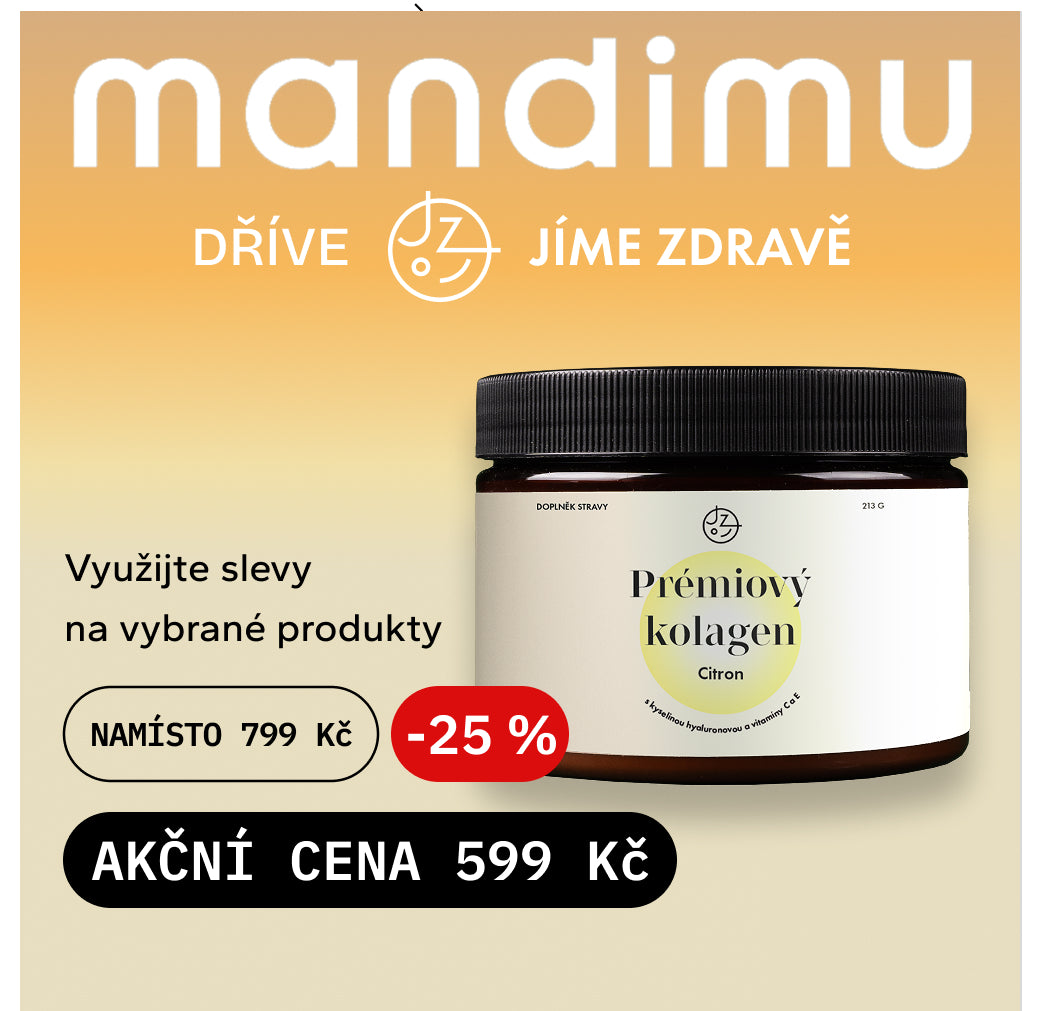 Prémiový kolagen s kys. hyaluronovou a vitamíny C a E (citronový)