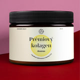Prémiový kolagen s kyselinou hyaluronovou a vitamíny C a E (příchuť ananas)
