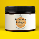 Prémiový kolagen s kyselinou hyaluronovou a vitamíny C a E (příchuť pomeranč)