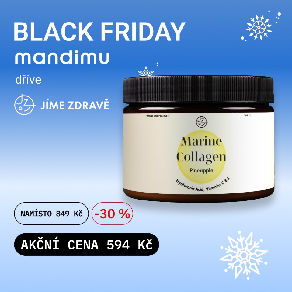 Prémiový kolagen s kys. hyaluronovou a vitamíny C a E (ananasový)