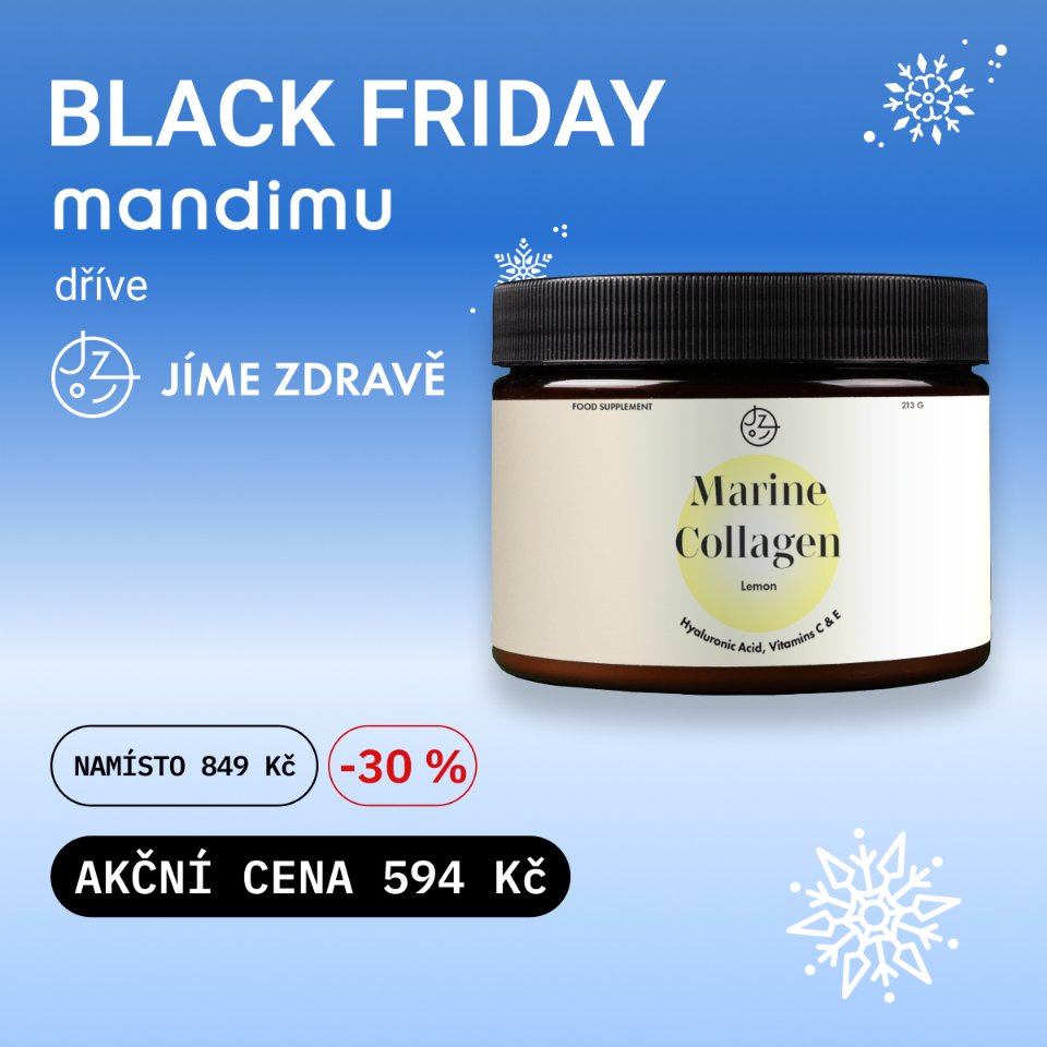 Prémiový kolagen s kys. hyaluronovou a vitamíny C a E (citronový)