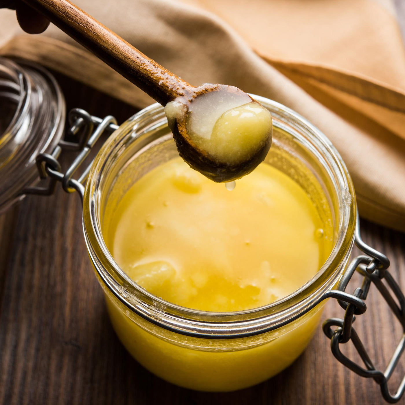 Přepuštěné máslo (ghee)