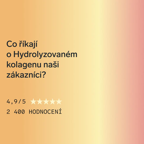 Prémiový kolagen s kys. hyaluronovou a vitamíny C a E (broskvový)