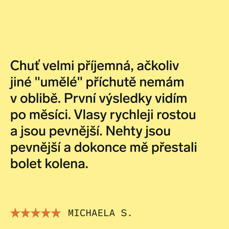 Prémiový kolagen s kys. hyaluronovou a vitamíny C a E (citronový)
