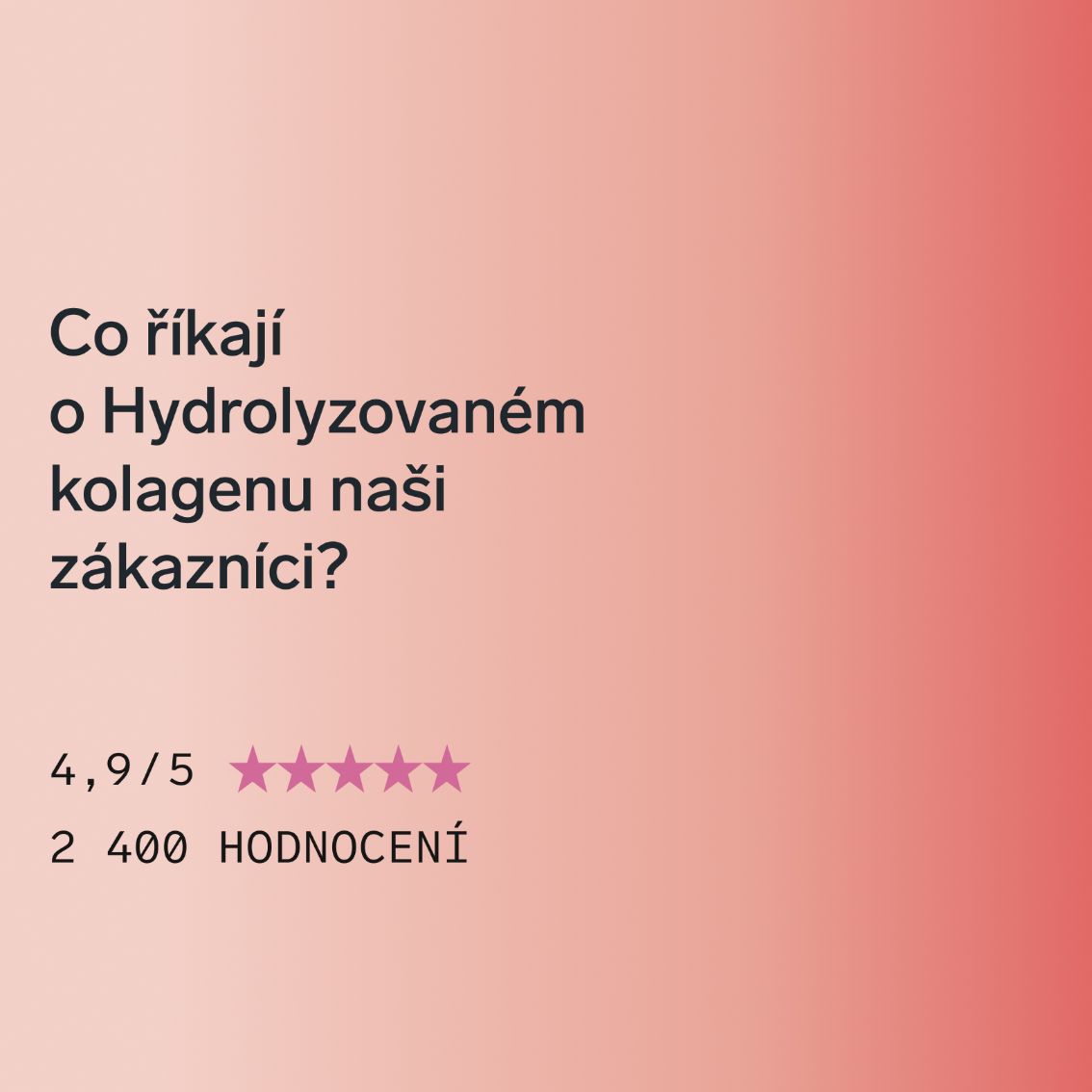 Prémiový kolagen s kys. hyaluronovou a vitamíny C a E (jahodový)