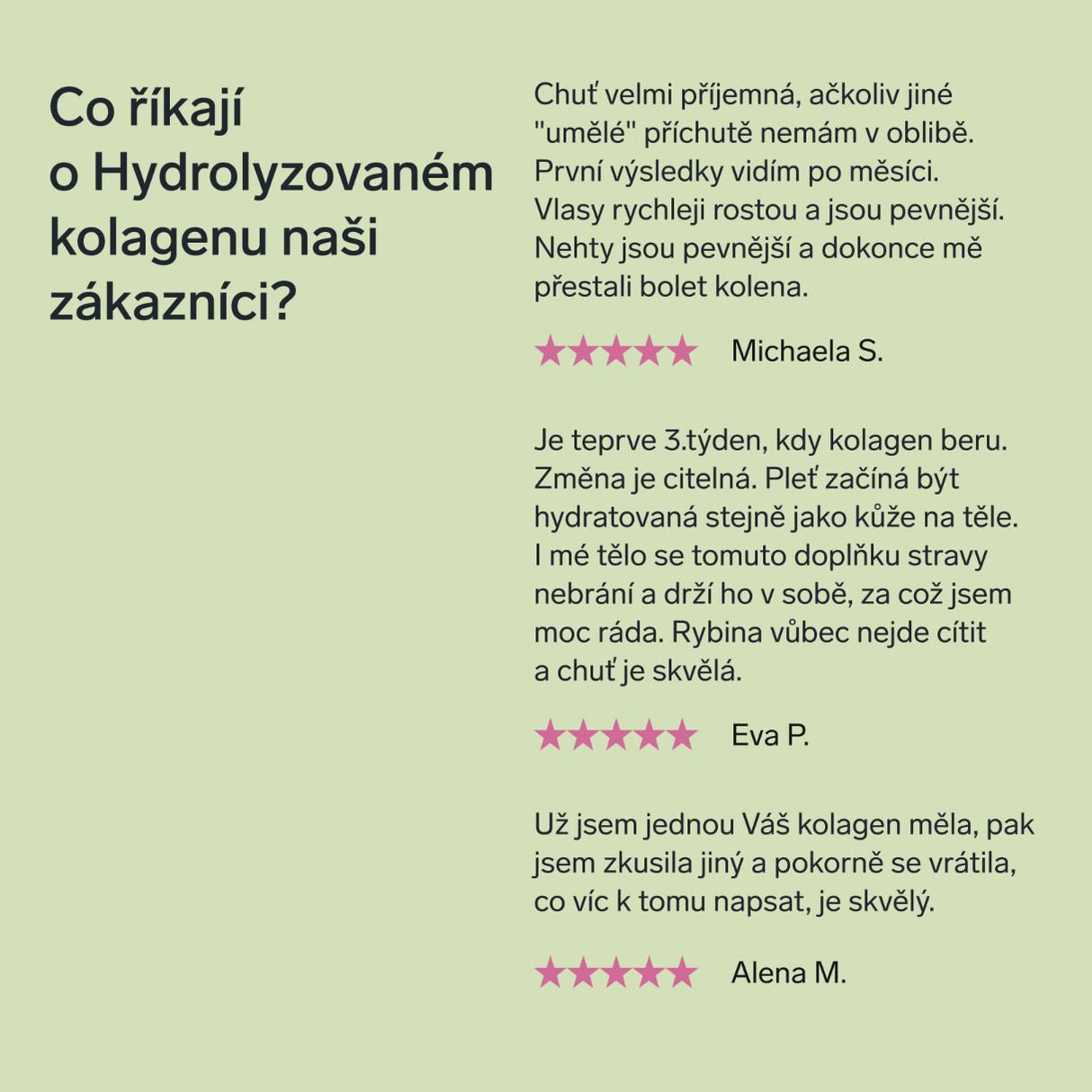 Prémiový kolagen s kys. hyaluronovou a vitamíny C a E (jahodový)