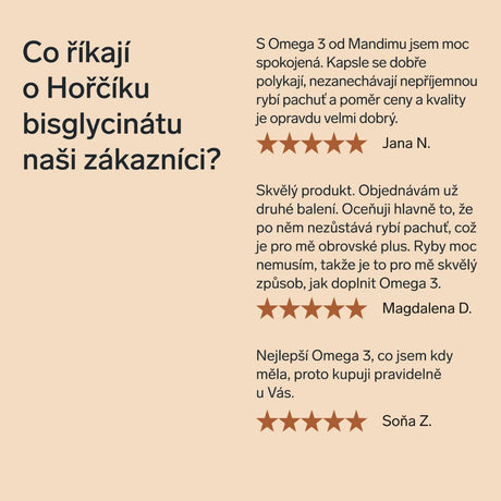 Omega 3 mastné kyseliny