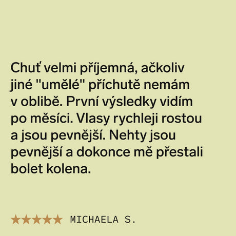 Prémiový kolagen s kys. hyaluronovou a vitamíny C a E (pomerančový)