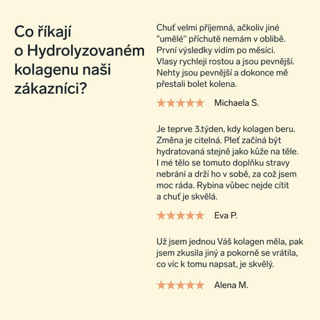 Prémiový kolagen s kys. hyaluronovou a vitamíny C a E (pomerančový)
