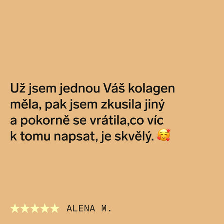 Prémiový kolagen s kys. hyaluronovou a vitamíny C a E (pomerančový)