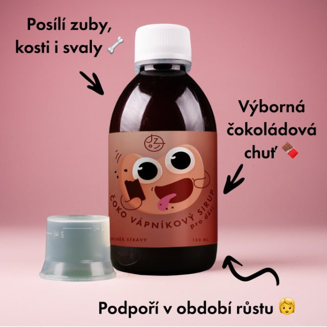 Čoko vápníkový sirup pro děti 🍫