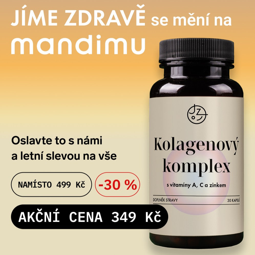 Kolagenový komplex s vitamíny A, C a zinkem (vegetariánský)