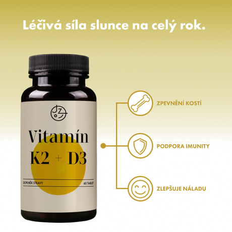 Vitamín K2+D3 (tablety)